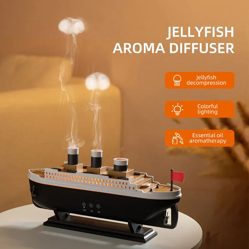 New Raindrop Green Landscape Humidifier