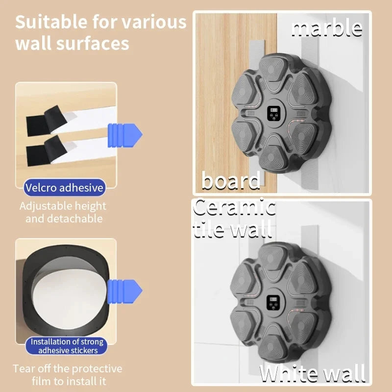 music boxing training machine
