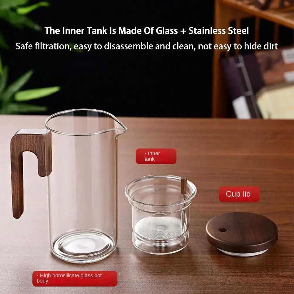 Tea Separation Filtration Glass Teapot