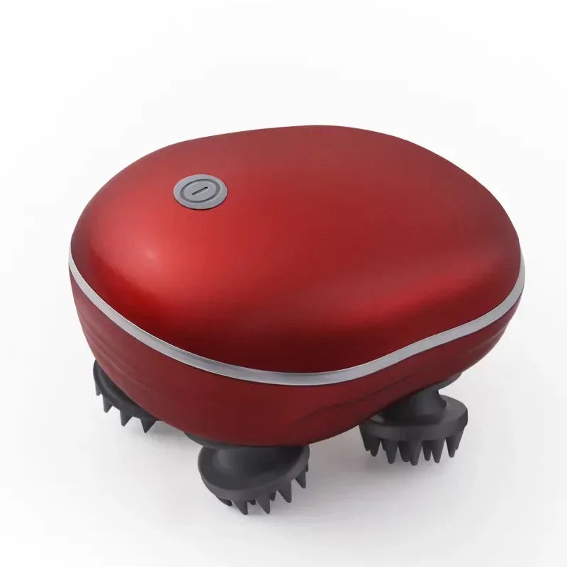 Electric Scalp Head Massager Red Light