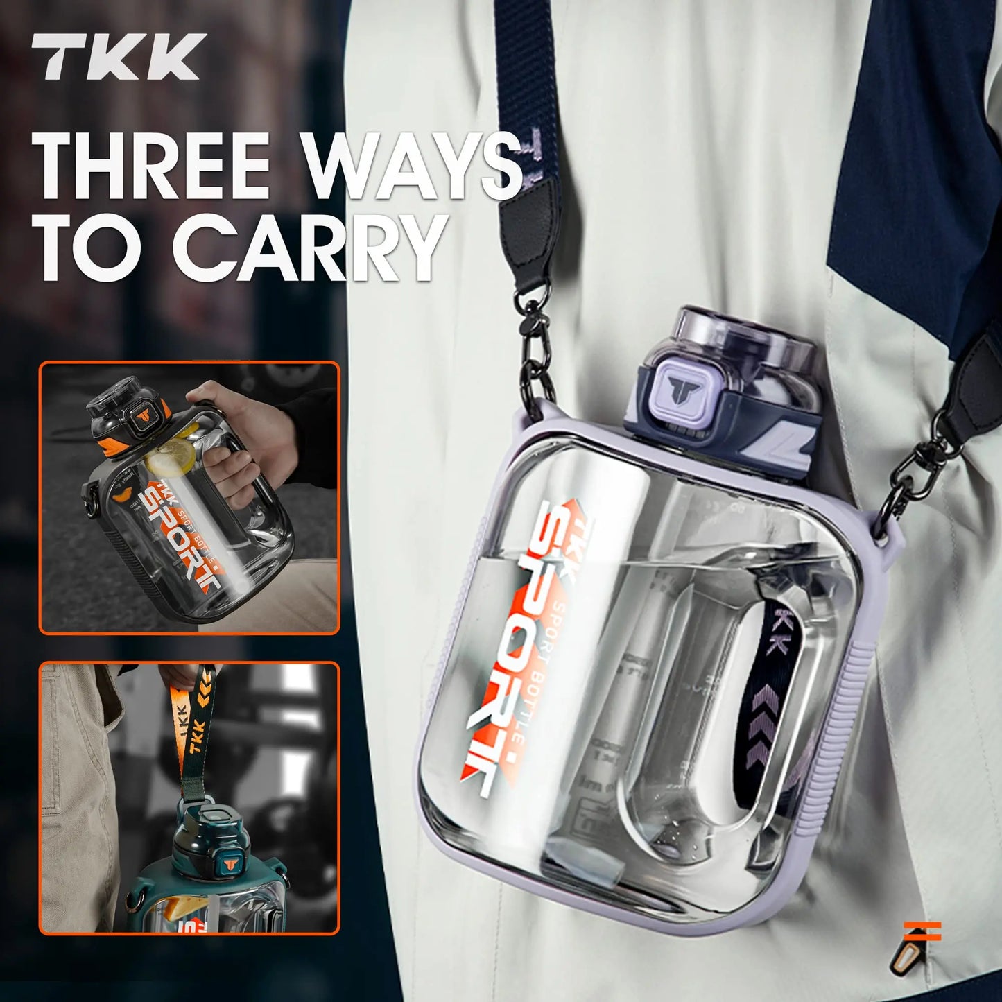 Sports Water Bottle TRITAN Large