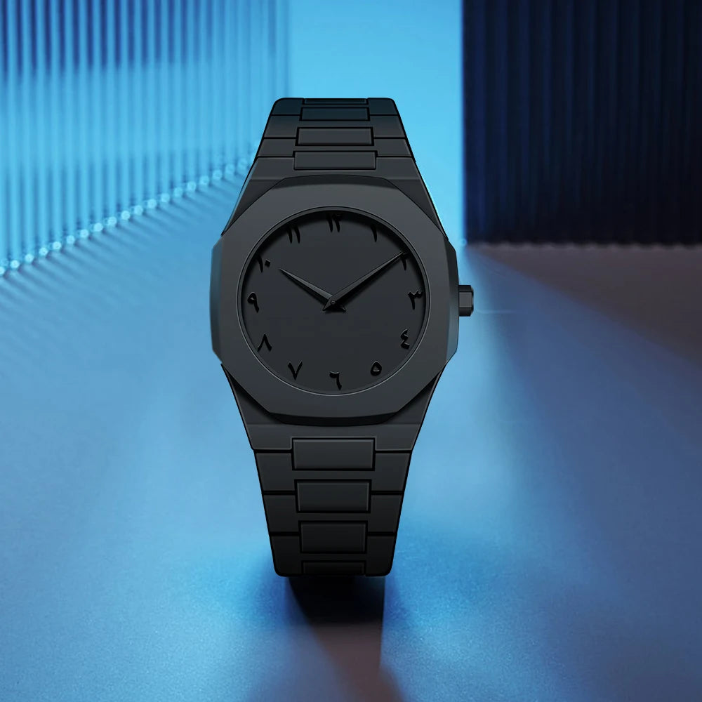 Watch Arabic Digital Men's Clock