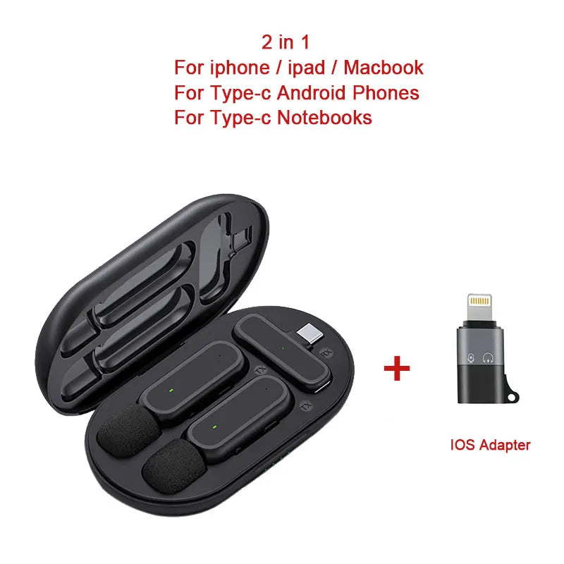 Lapel Wireless Microphone Collar Lavalier