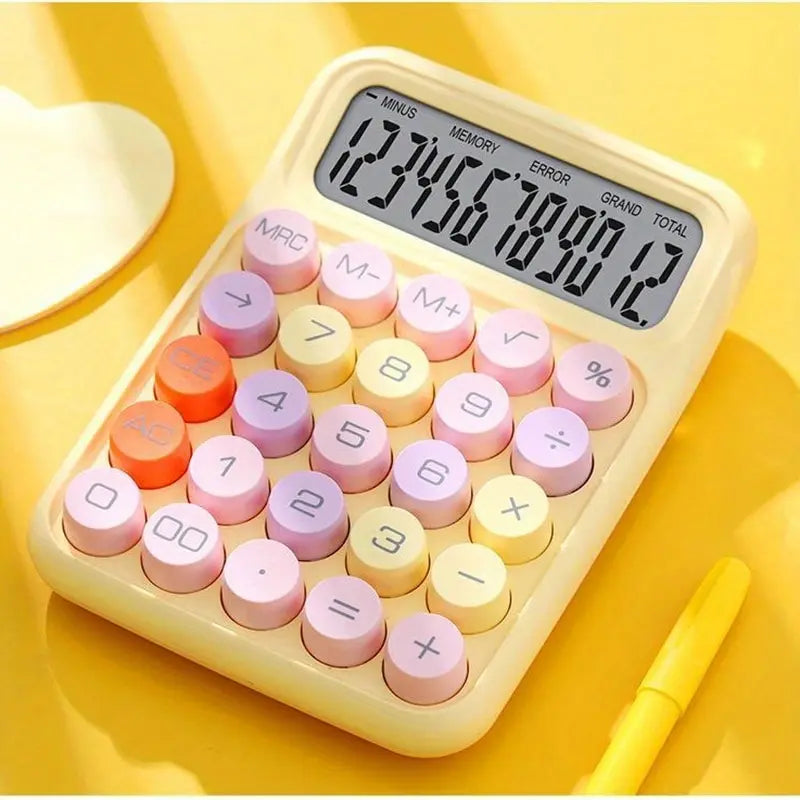 1pc Keyboard Calculator Office 12-digit