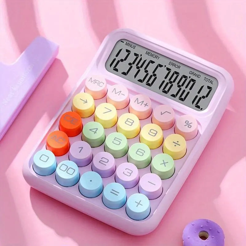 1pc Keyboard Calculator Office 12-digit