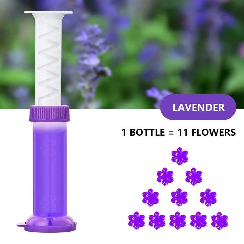 Flower Toilet Cleaner Gel