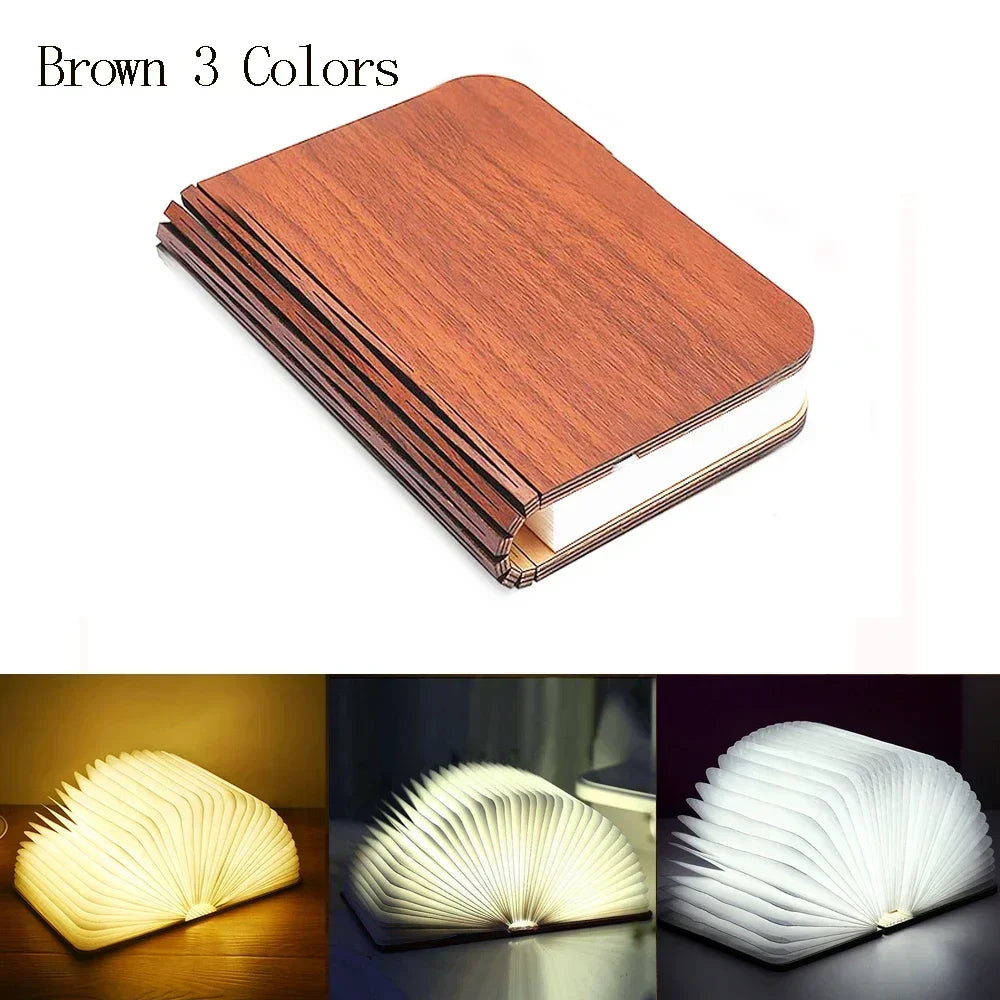 3D Folding Creative LED Night Light RGB