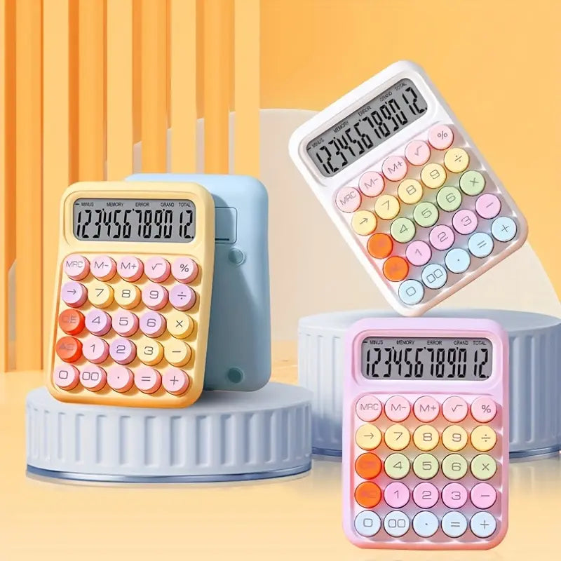 1pc Keyboard Calculator Office 12-digit