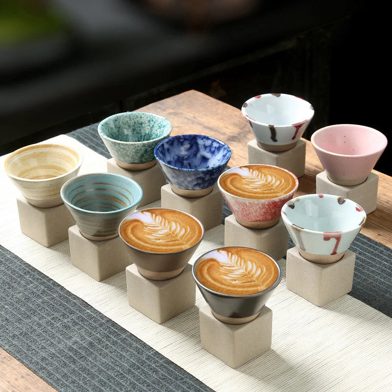 Japanese Style Retro Ceramic Coffee Cup
