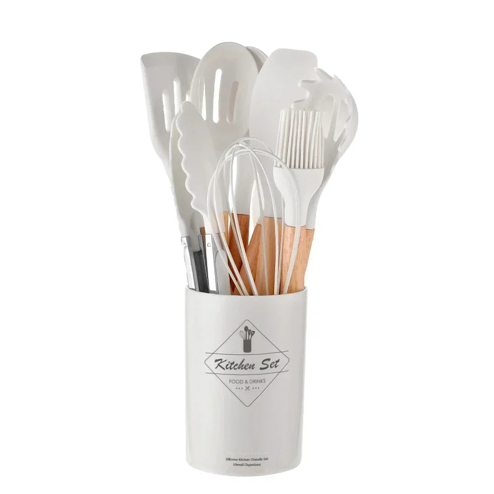 12PCS Silicone Kitchen ware