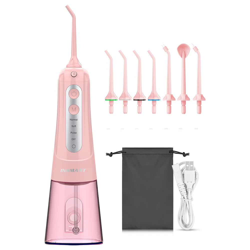 INSMART Oral Irrigator Dental Water Flosser Teeth Whitening