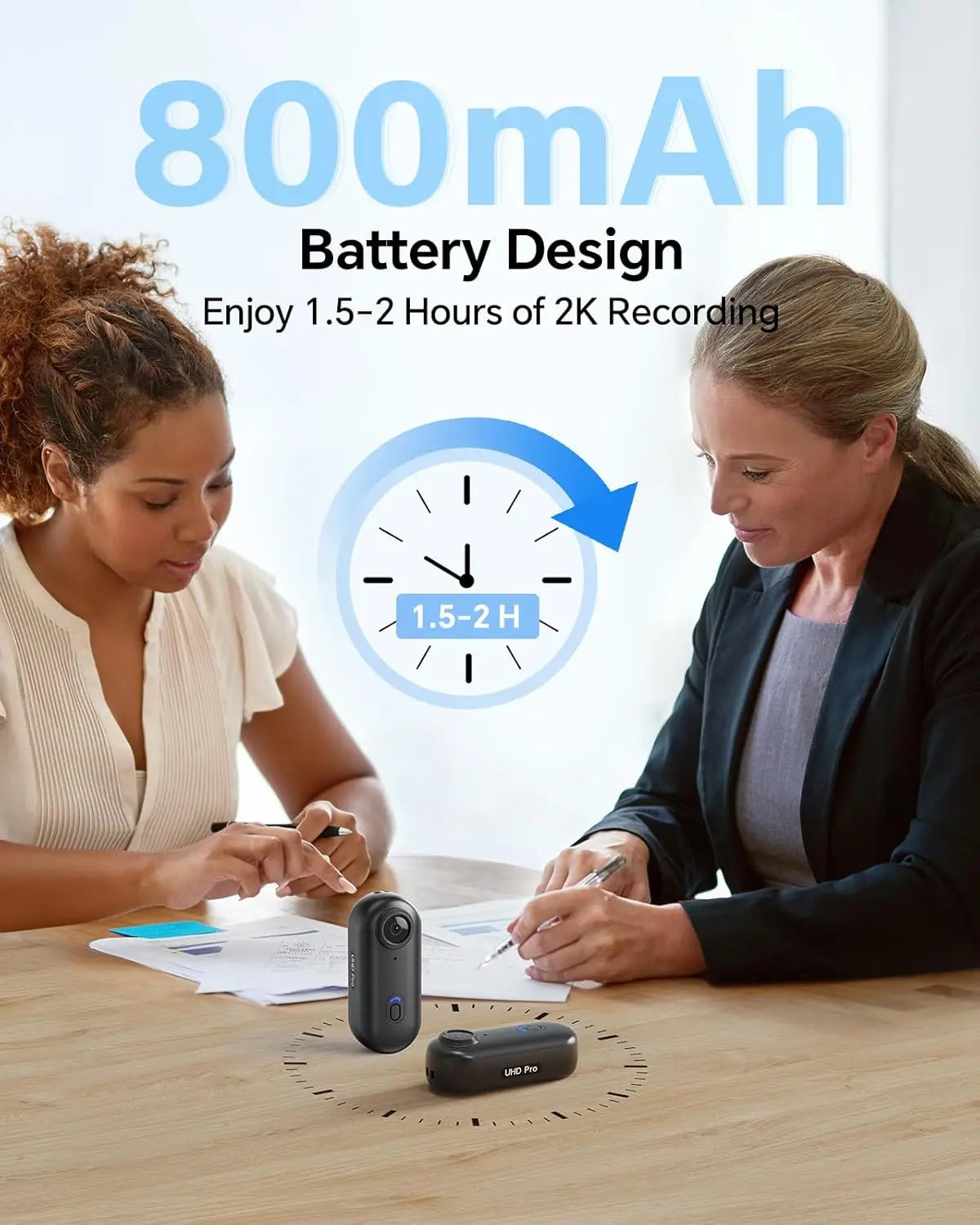 BOBLOV W4 2K Mini Body Camera