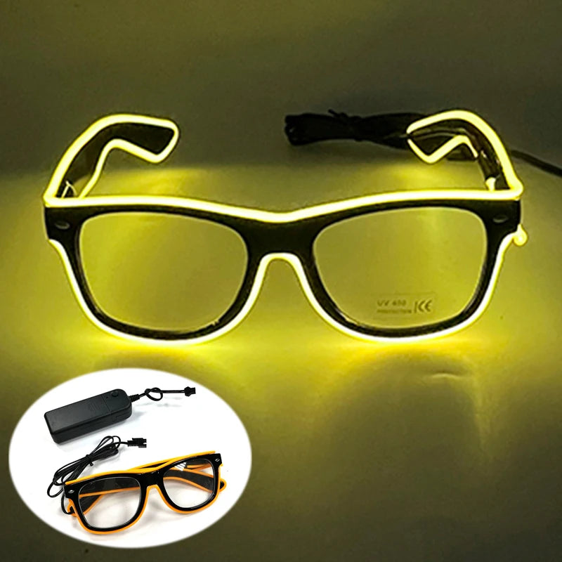 LED light up Glasses Neon Luminous