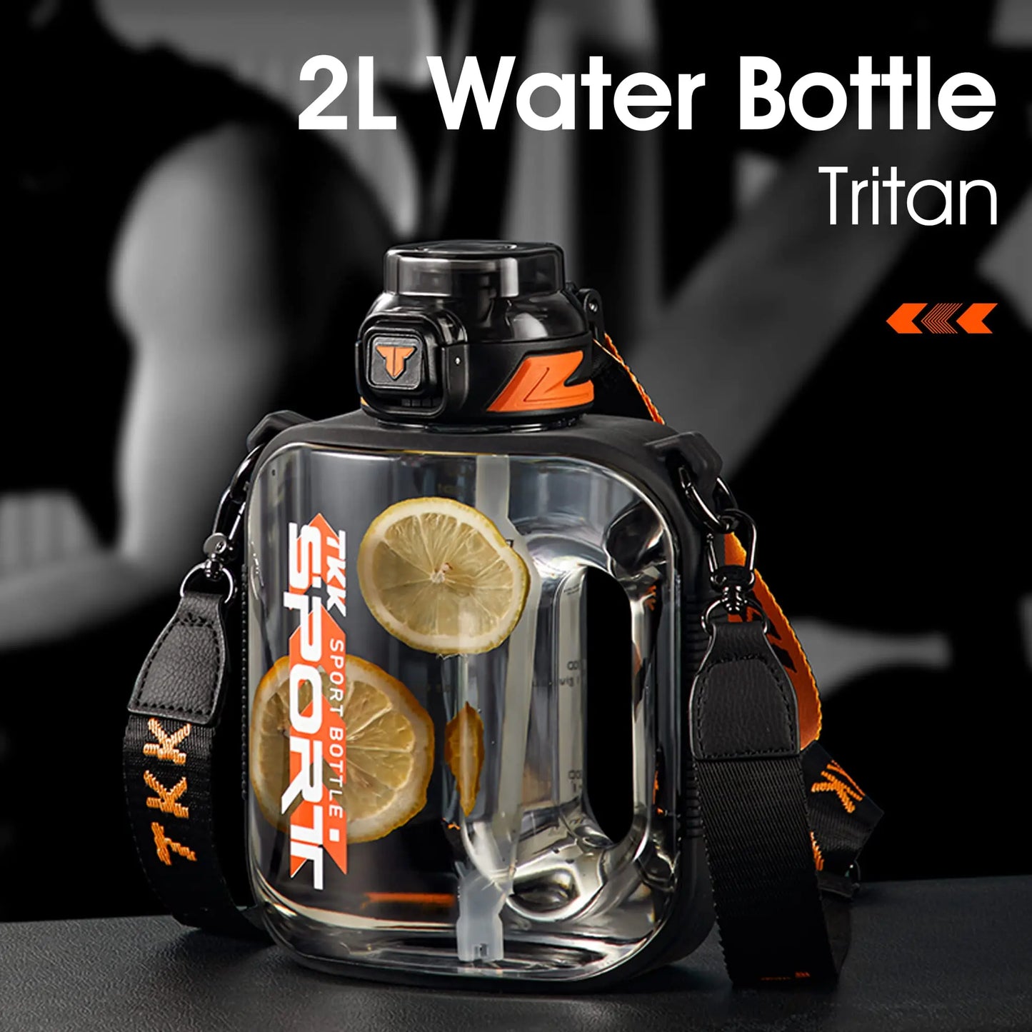 Sports Water Bottle TRITAN Large