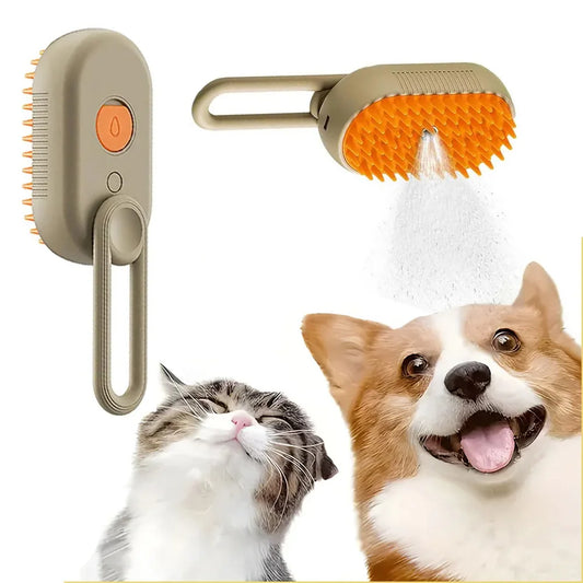 Massage brushes for cats and dogs