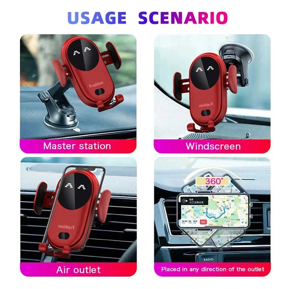 Charger Car Phone Holder Smart