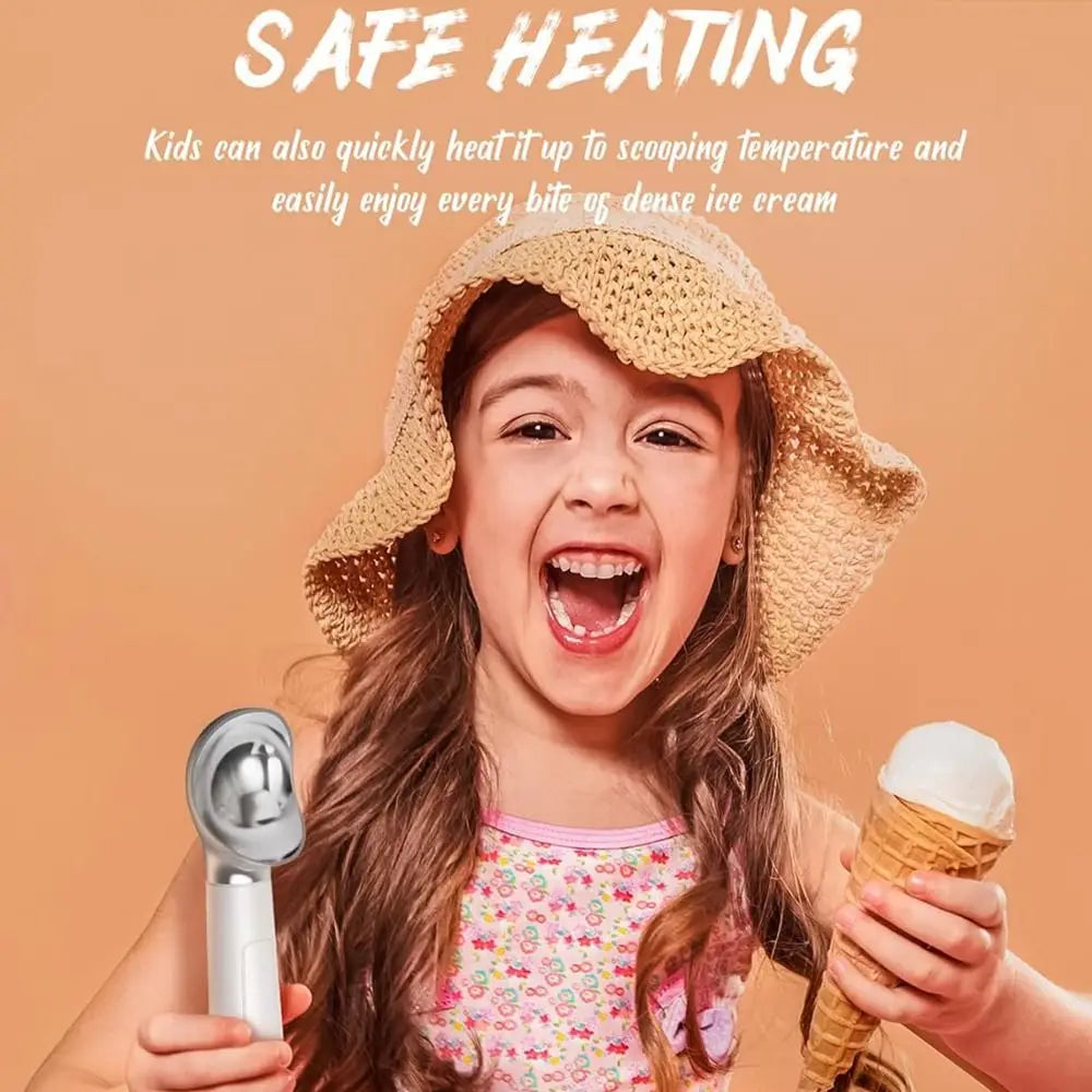 Rechargeable Heated Scoop Rapid Heating